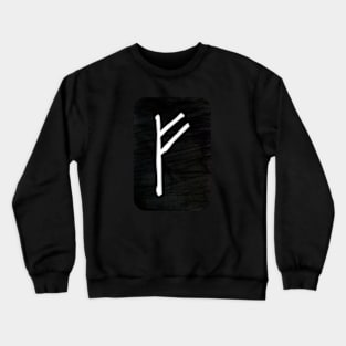 Fehu | Elder Futhark Rune Crewneck Sweatshirt